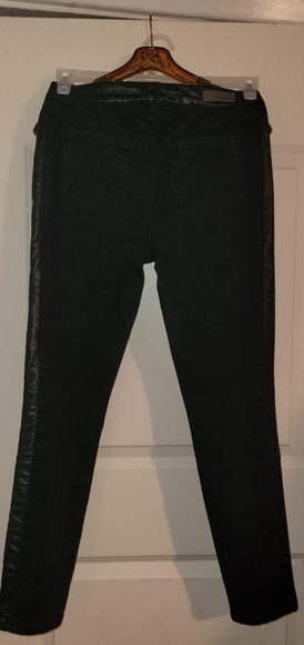 Ecru The Los Feliz Leather Inset Skinny Jean - Picture 5 of 7